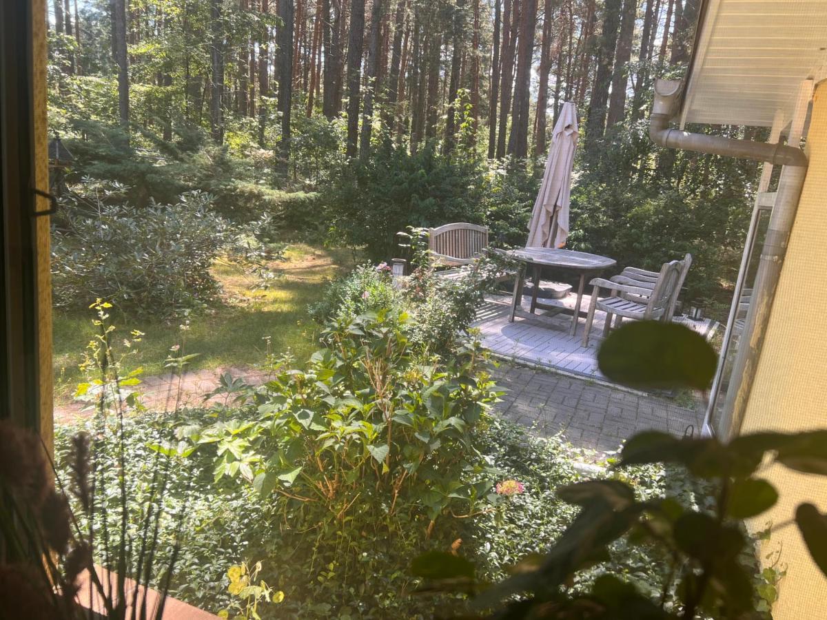 Ferienhaus Im Wald Borkwalde Luaran gambar