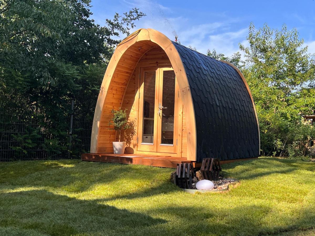 Ferienhaus Im Wald Borkwalde Luaran gambar