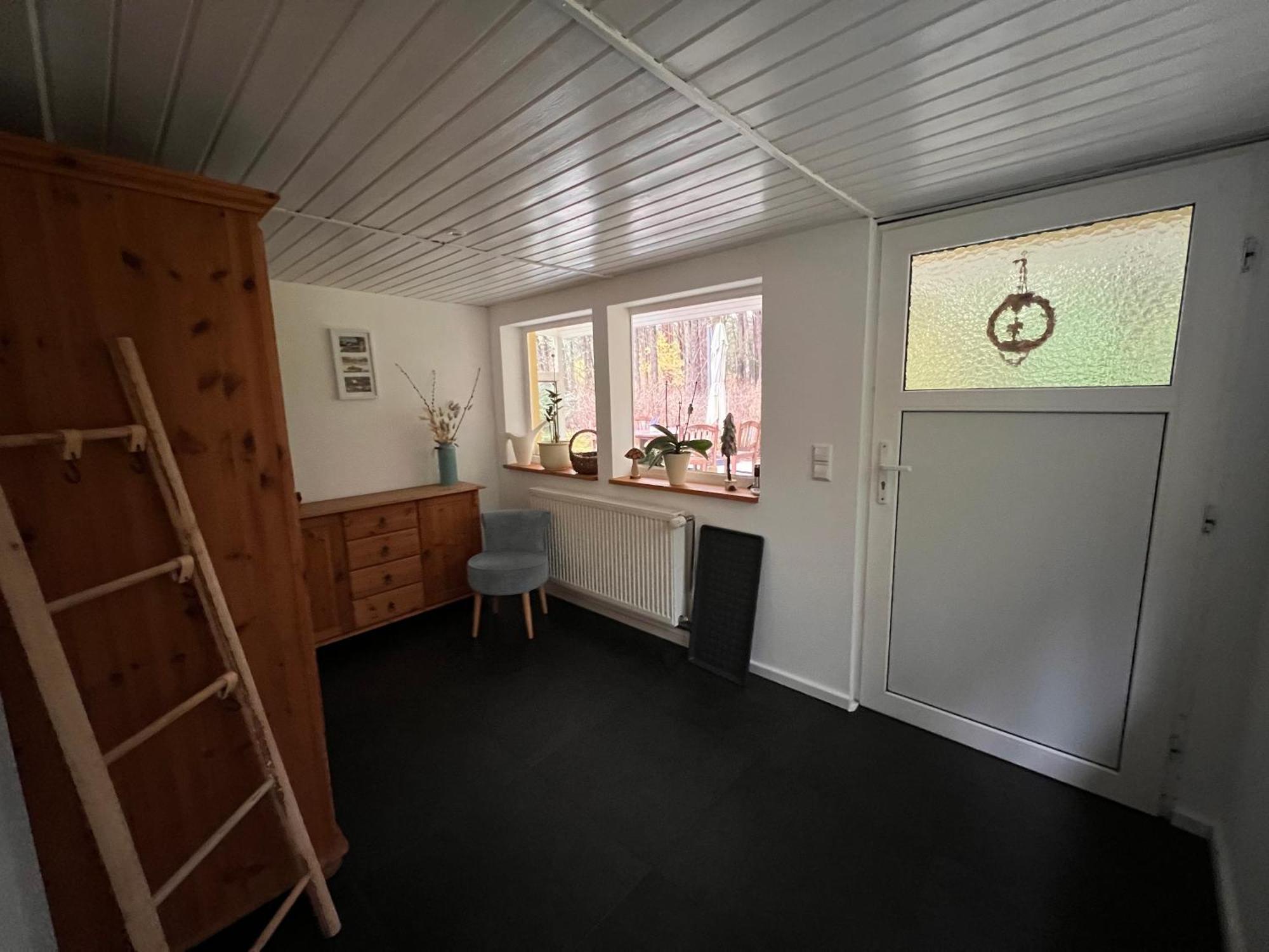 Ferienhaus Im Wald Borkwalde Luaran gambar