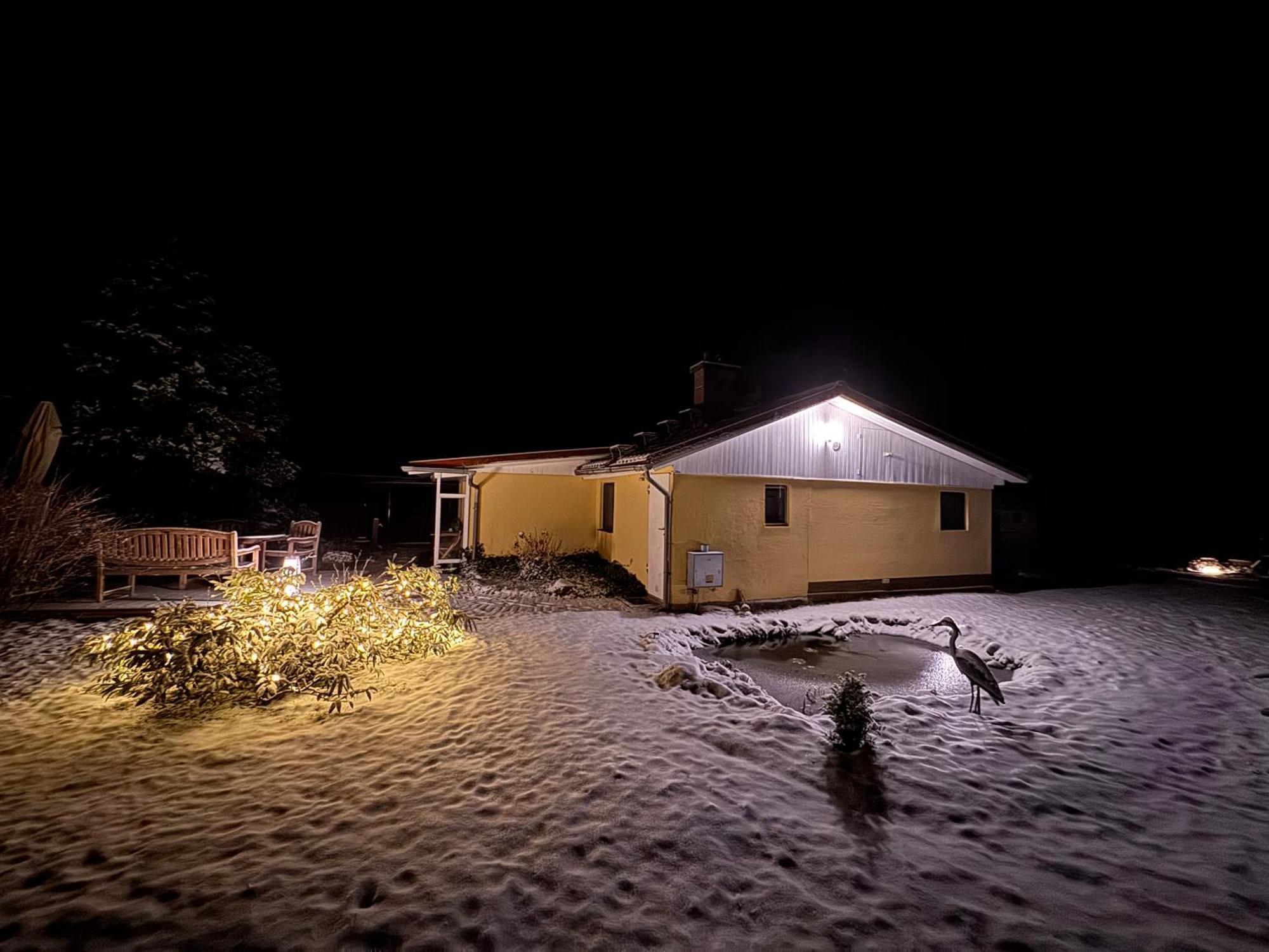 Ferienhaus Im Wald Borkwalde Luaran gambar